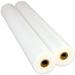 Standard Thermal Roll Laminating Film 1 Inch Core 1.5 Mil 18 Inches x 500 Feet Clear Gloss Finish 2-Pack