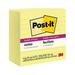 Post-it Notes Super Sticky Pads in Canary Yellow Note Ruled 4 x 4 90 Sheets/Pad 6 Pads/Pack(MMM6756SSCY)