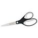 Westcott KleenEarth Soft Handle Scissors 8 Long 3.25 Cut Length Black/Gray Straight Handle(ACM15588)