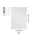 1 Set of Dry Erase Planner Board Magnetic Dry Erase Board Magnetic Acrylic Fridge Board