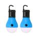 Uxcell Tent Lantern 2 Pack Camping Light LED Camping Lantern 4.72 x 2.05 Blue