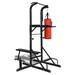 Power Tower Featuring Sit-up Bench Integrated Boxing Bag Your Fitness Routine