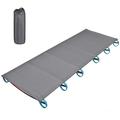 Ultralight Folding Single Camping Bed Travel Cot Tent Bed Aluminum Alloy Frame