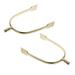 1 Pair Zinc Alloy Horse Riding Equestrian Training Spur for Men 35mm