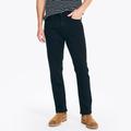 Nautica Men's Sustainably Crafted Vintage Straight Stretch Denim Black Ink Wash, 34x30