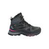Trekkingschuh JACK WOLFSKIN "FORCE TREKKER TEXAPORE MID W", Gr. UK 4,5 - EU 37,5, Normalschaft, pink (schwarz, pink), Main Material Second Material 100% Polyamide Lining Sole 100% Rubber/ EVA, Schuhe