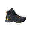 Trekkingschuh JACK WOLFSKIN "FORCE TREKKER TEXAPORE MID M", Gr. UK 6,5 - EU 40, Normalschaft, gelb (schwarz, burly, gelb, xt), Main Material: 100% Polyamide; Second Material Lining Sole: 100% Rubber/ EVA, Schuhe