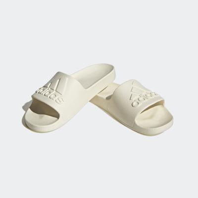 Badesandale ADIDAS SPORTSWEAR "ADILETTE AQUA", Gr. 39, weiß (sanftes weiß, sanftes weiß, sanftes weiß), Synthetik, sportlich, Schuhe Image