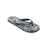 Sandale QUIKSILVER "Molokai Recycled", Gr. 11(44), blau (schwarz, blau, blau), Obermaterial: Synthetikmaterial / Außensohle: Moosgummi, Schuhe