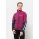 Fahrradjacke JACK WOLFSKIN "MOROBBIA 2.5L JKT W", Damen, Gr. XS (34), pink (new, magenta), OBERSTOFF 100% POLYESTER FUTTER 100% POLYESTER, Jacken
