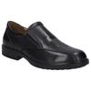 Slipper JOSEF SEIBEL "Harry 05", Herren, Gr. 42, schwarz, Leder, festlich, Schuhe, Schlupfschuh, Komfortschuh, Business Schuh mit Wechselfußbett