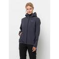 Outdoorjacke JACK WOLFSKIN "ELSBERG 2.5L JKT W" Gr. S (36), grau (graphite) Damen Jacken Sportjacken