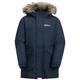 3-in-1-Funktionsparka JACK WOLFSKIN "COSY BEAR 3IN1 PARKA K" Gr. 152, blau (night, blue) Kinder Jacken Westen