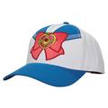 Unisex White Sailor Moon Crystal Adjustable Hat