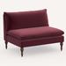 Louie Chaise Plastic in Red Rifle Paper Co. x Cloth & Company | 34 H x 47 W x 34 D in | Wayfair RPC2206TTNRSN