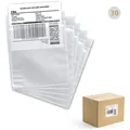 Pochettes d'emballage auto-adhésives transparentes liste d'emballage enveloppe à glissière