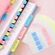 10 Sheets Multicolor Sticky Writable Repositionable Index Tabs Flags for Pages Book Markers Reading