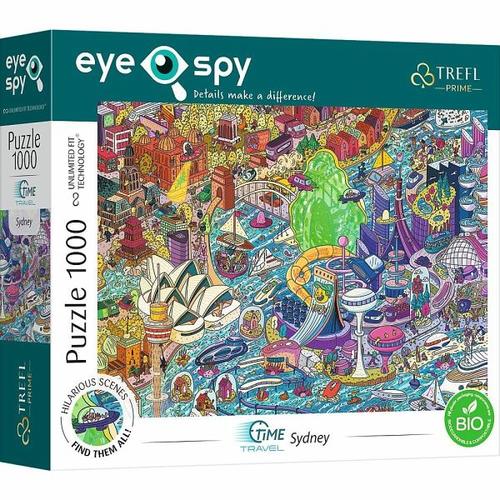 UFT Eye Spy Puzzle 1000 - Time Travel: Sydney, Australien - Trefl