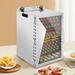 YINXIER Food Dehydrator 18 Stainless Steel Trays, Food Dryer For Fruit in Gray | 18.7 H x 11.8 W x 12.2 D in | Wayfair W2344