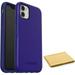 OtterBox Symmetry Series Case for iPhone 11 & iPhone XR Only - with Cleaning Cloth - Non-Retail Packaging - Sapphire Secret Cobalt Blue