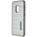 MyBat Advanced Armor Series Case for Samsung Galaxy S9 - Silver/Clear (Used)