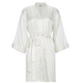 Women's A Midsummer Afternoon Silk Bride's Robe - White Medium Not Just Pajama