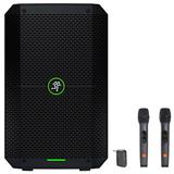 Mackie Thump GO 8 Rechargeable DJ PA Speaker+Bluetooth+(2) JBL Wireless Mics