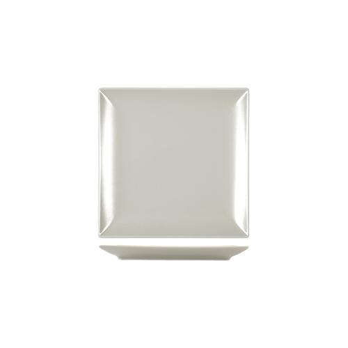 H&H Satz von 6 Obsttellern aus Stoneware Boston Tortora 18x18cm