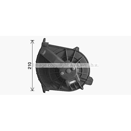 AVA QUALITY COOLING Innenraumgebläse Ø148mm 148mm für RENAULT VAUXHALL MERCEDES-BENZ NISSAN OPEL 7701068992 4158350700 A4158350800 RT8655