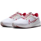 Unisex Nike White Alabama Crimson Tide Zoom Pegasus 40 Running Shoe