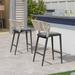 Corrigan Studio® Patio Bar Stool w/ Cushion | 37.6 H x 20.44 W x 20.08 D in | Wayfair 3DDEBD58E6E34B8C8B3A8DB6DA282B32