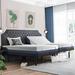 Alwyn Home Medaryville 13.8" Zero Gravity Adjustable Bed w/ Wireless Remote | 13.8 H x 76 W x 80 D in | Wayfair BD0FC1760C714325903A399847E8C58B