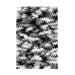 Wrought Studio™ Ohiowa Black & Zig Zag Pattern by X1 Brand - Wrapped Canvas Print Canvas, Cotton in White | 47 H x 30 W x 2 D in | Wayfair