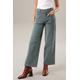 Cordhose ANISTON CASUAL Gr. 48, N-Gr, blau (petrol) Damen Hosen Cordhosen