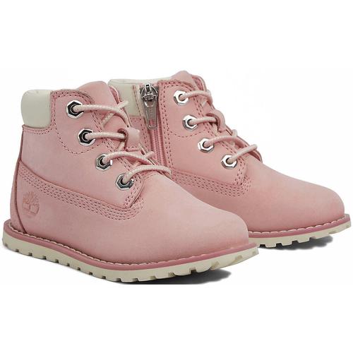 „Schnürboots TIMBERLAND „“Pokey Pine 6In Boot with““ Gr. 25, rosa Kinder Schuhe Stiefel Boots“