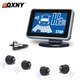 Qxny Backup Radar Reverse 4 Parks ensoren System für Auto Auto Fahrzeug Garage Parkt ronic Kit