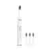 Tuphregyow Teeth Gums Care Electric Toothbrush IPX7 19000VPM Fast Charge Long Last with Intelligent Time Reminder 5 Optional Modes Brush Heads Travel Indoor Outdoor