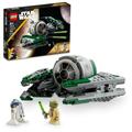 LEGO Star Wars: The Clone Wars Yodaâ€™s Jedi Starfighter 75360 Star Wars Collectible for Kids Featuring Master Yoda Figure with Lightsaber Toy Birthday Gift for 8 Year Olds or any Fan of The Clone Wars