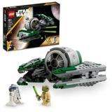 LEGO Star Wars: The Clone Wars Yodaâ€™s Jedi Starfighter 75360 Star Wars Collectible for Kids Featuring Master Yoda Figure with Lightsaber Toy Birthday Gift for 8 Year Olds or any Fan of The Clone Wars