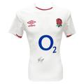 Signed Jamie George Shirt - England Rugby Jersey