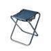 Folding camping chair Outdoor Folding Camping Chair Multifunctional Aluminum Alloy Fishing Chair Thicken Portable Stool Hiking Seat (Blue)