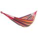 200*150cm Portable Polyester & Cotton Hammock Four Red