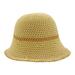 Ociviesr Fashion Fisherman Hat Women Breathable Sunshade Sunscreen Straw Hat Water Bucket Hat Basin Hat Wot H Hat Tennis Hat Women