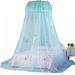 Elegant Lace Mosquito Net Luxurious Crown Princess Mosquito Net Five Colors Size 65 X 260cm / 25.6 x 102