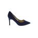 Adrianna Papell Heels: Blue Shoes - Women's Size 9 1/2