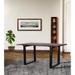 1209ASD Brown Live Edge Dining Table