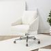 SAFAVIEH Couture Blayke Adjustable Desk Chair - 25 IN W x 26 IN D x 32-37 IN H