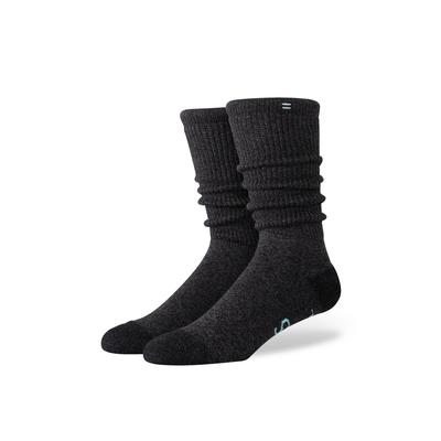 TOMS Women's Black Slouchy Crew Socks, Size Small