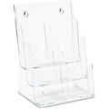 ZQRPCA 77401 Literature Holder 6 Leaflet 9-Inch X7-1/2-Inch X13-3/4-Inch Clear