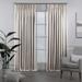 3S Brother s Pinch Pleated Linen Texture Drapes Home DÃ©cor Single Panel Custom Made Window Curtains - Made in Turkey - Cream ( 100 W x 204 L )